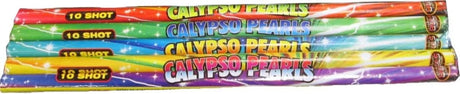Calypso Pearls 4-pack F2 roman candles by Bright Star
