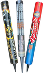 Candle Trio 876-shot Roman candle bundle: Bazinga, Gauntlet and Gatling Gun