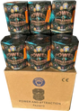 12x Power & Attraction cake case, Brothers Pyrotechnics, 1.3G F2