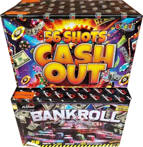 Cash Out & Bankroll firework bundle by Mixed
