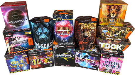 Casino Royale Bag firework by Galactic Fireworks