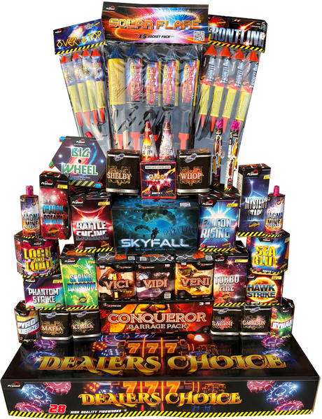 Casino Royale Pack firework bundle by Mixed