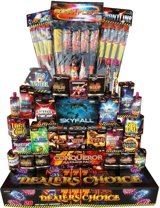 Casino Royale Pack firework bundle by Mixed