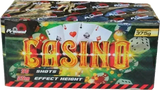 Casino 50-shot cake firework by Primed Pyrotechnics