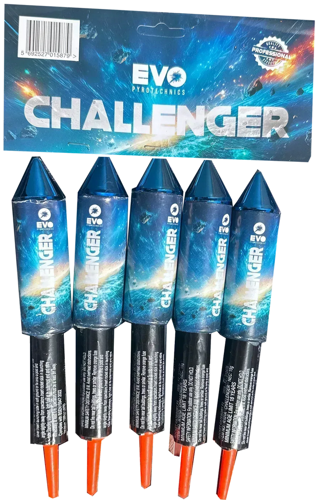 Challenger firework by Evolution Fireworks