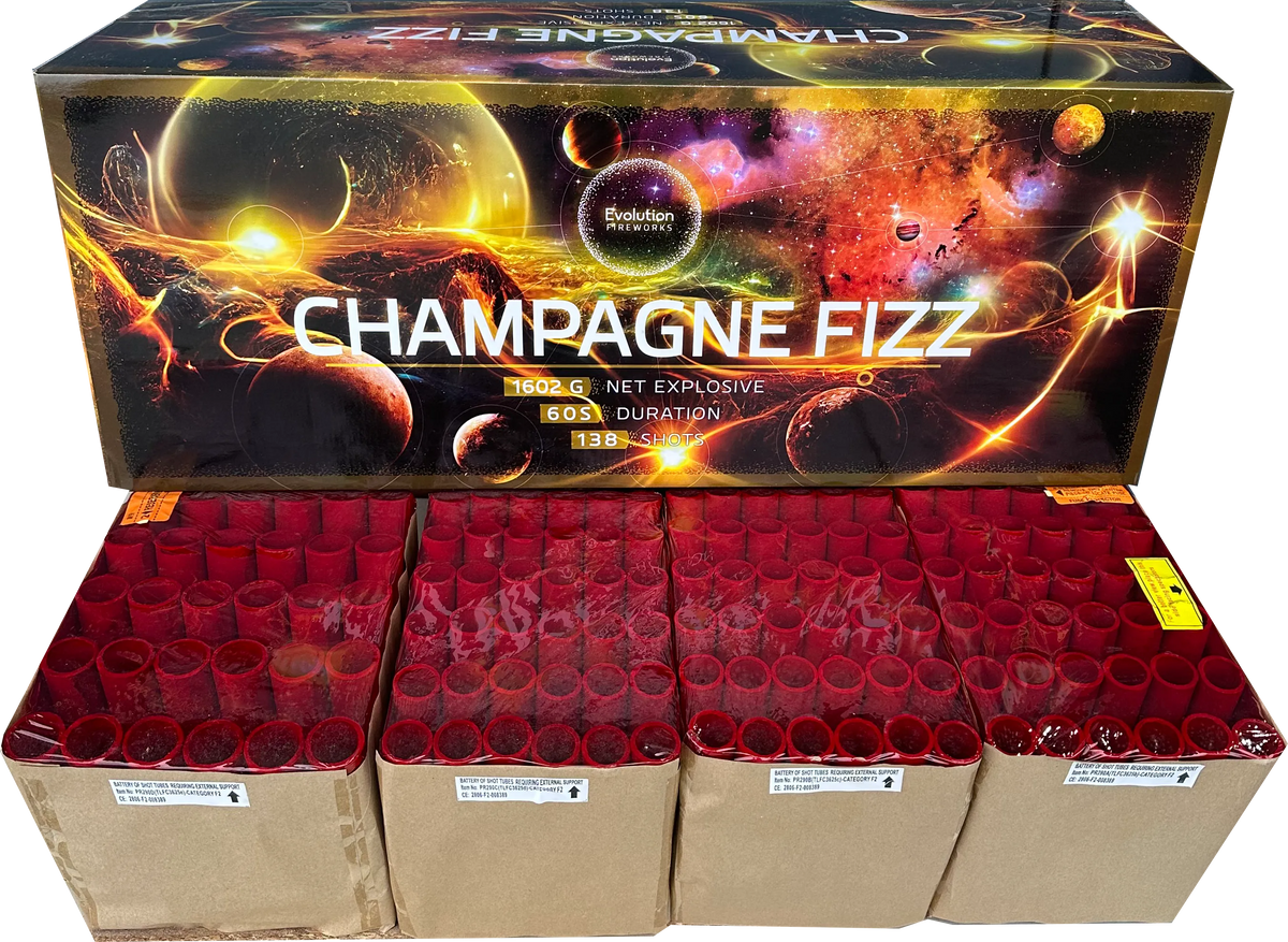 Champagne Fizz by Evolution Fireworks – Galactic Fireworks