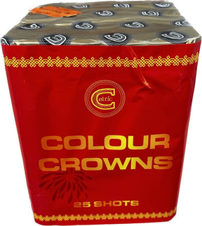 Colour Crowns firework by Celtic
