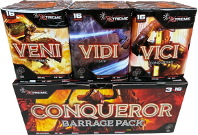 Conqueror Pack firework by Xtreme