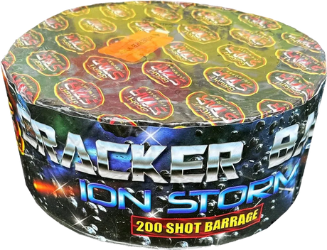 Cracker Ball 200-shot F2 cake firework by Bright Star