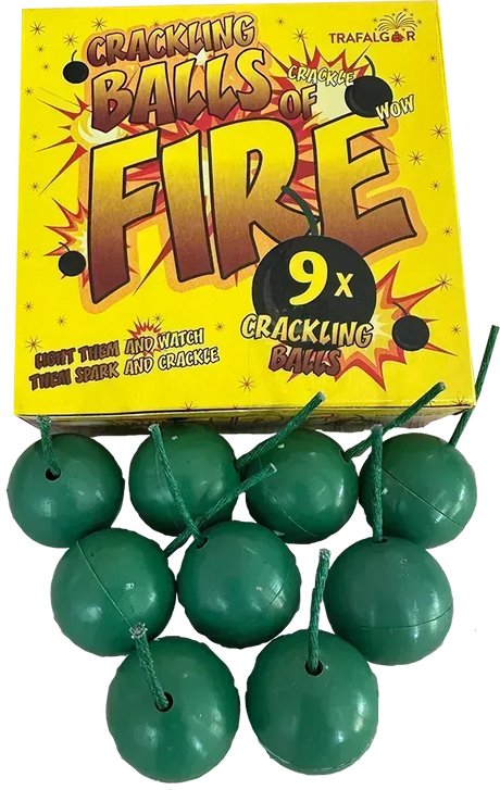 Crackling Balls Of Fire firework by Misc