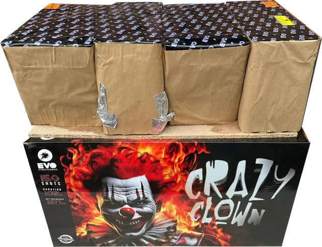 Crazy Clown firework by Evolution Fireworks