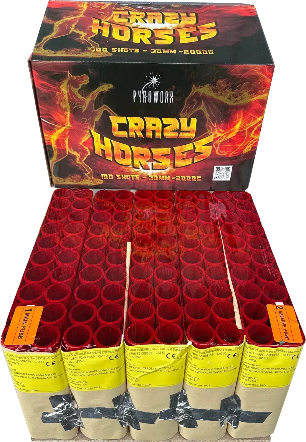 Crazy Horses firework by Pyroworx