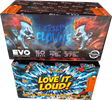 Creepy Clowns & Love It Loud firework bundle by Evo Fireworks and Galactic Fireworks