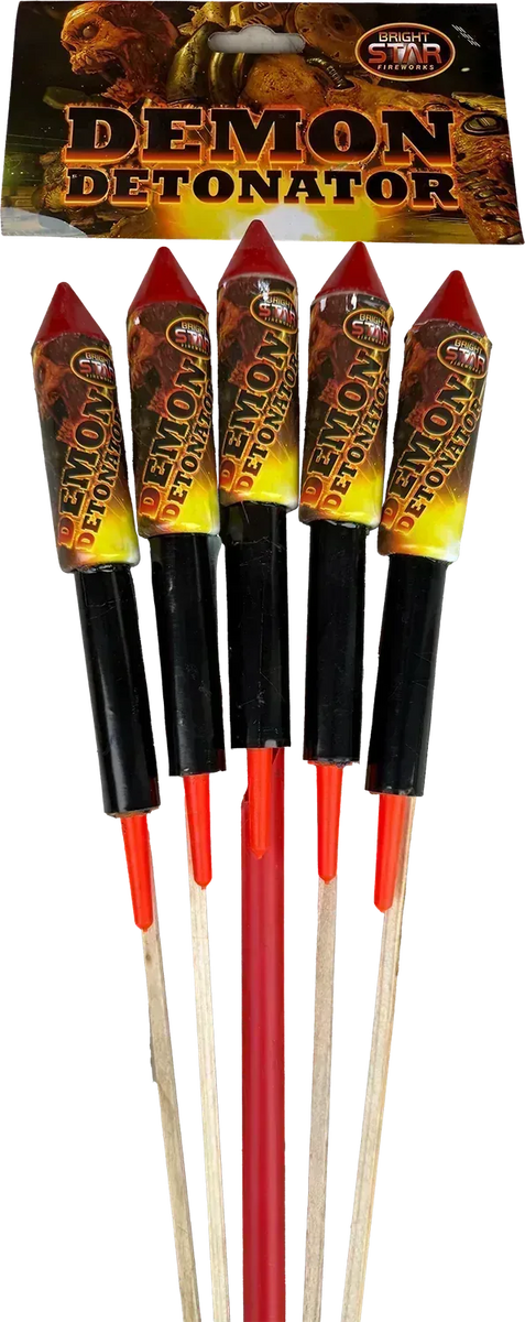 Demon Detonator Rockets Rocket | Galactic Fireworks
