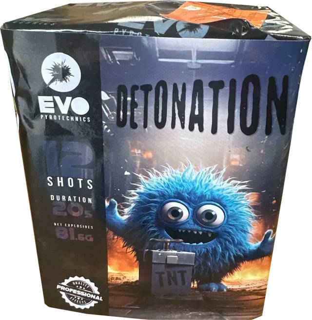 Detonation firework by Evolution Fireworks