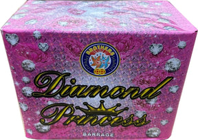 Diamond Princess 28-shot F2 cake firework by Brothers Pyrotechnics