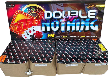 Double Or Nothing firework by Primed Pyrotechnics