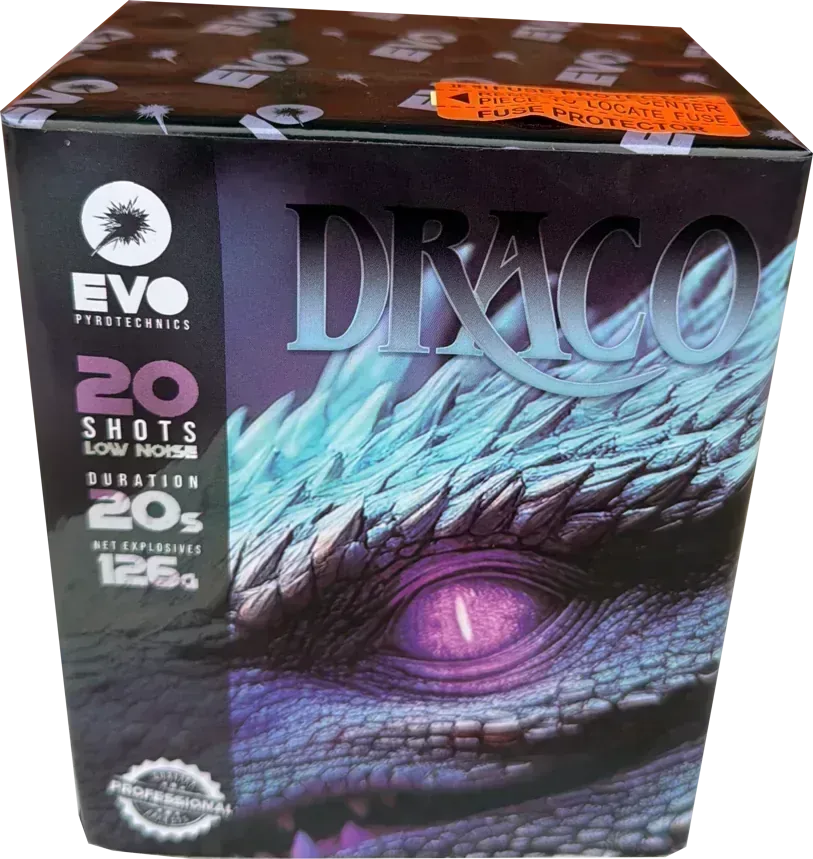 Draco firework by Evolution Fireworks