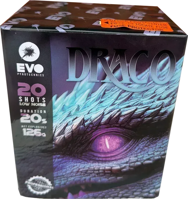 Draco firework by Evolution Fireworks