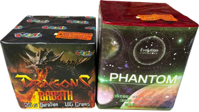 Dragon's Breath & Phantom firework bundle by Mixed