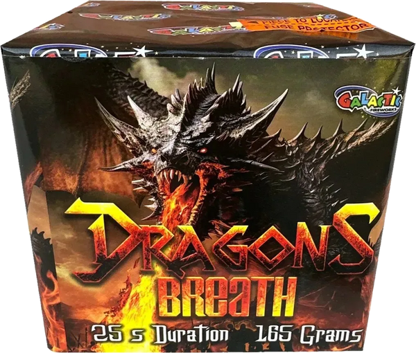 Dragons Breath 25-Shot Cake – Galactic Fireworks