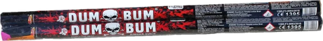 Dum Bum Candles 2-pack 8-shot F3 roman candles by Klasek