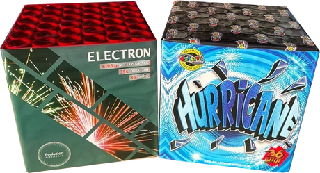 Electron & Hurricane firework bundle by Mixed