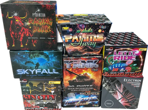 Emerald Cake Pack firework bundle by Mixed