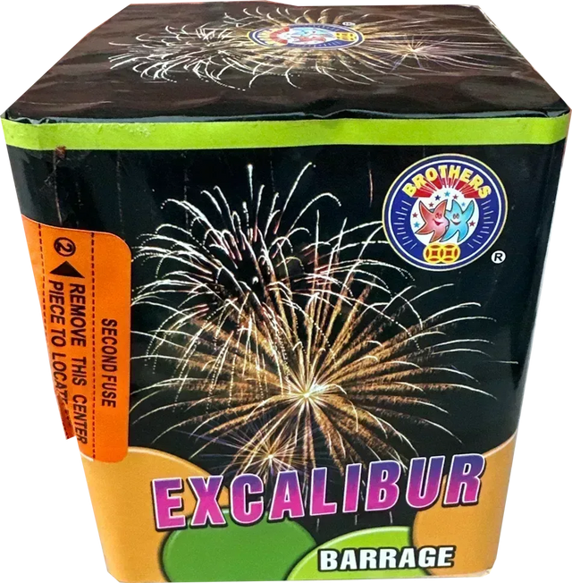 Excalibur firework by Brothers Pyrotechnics