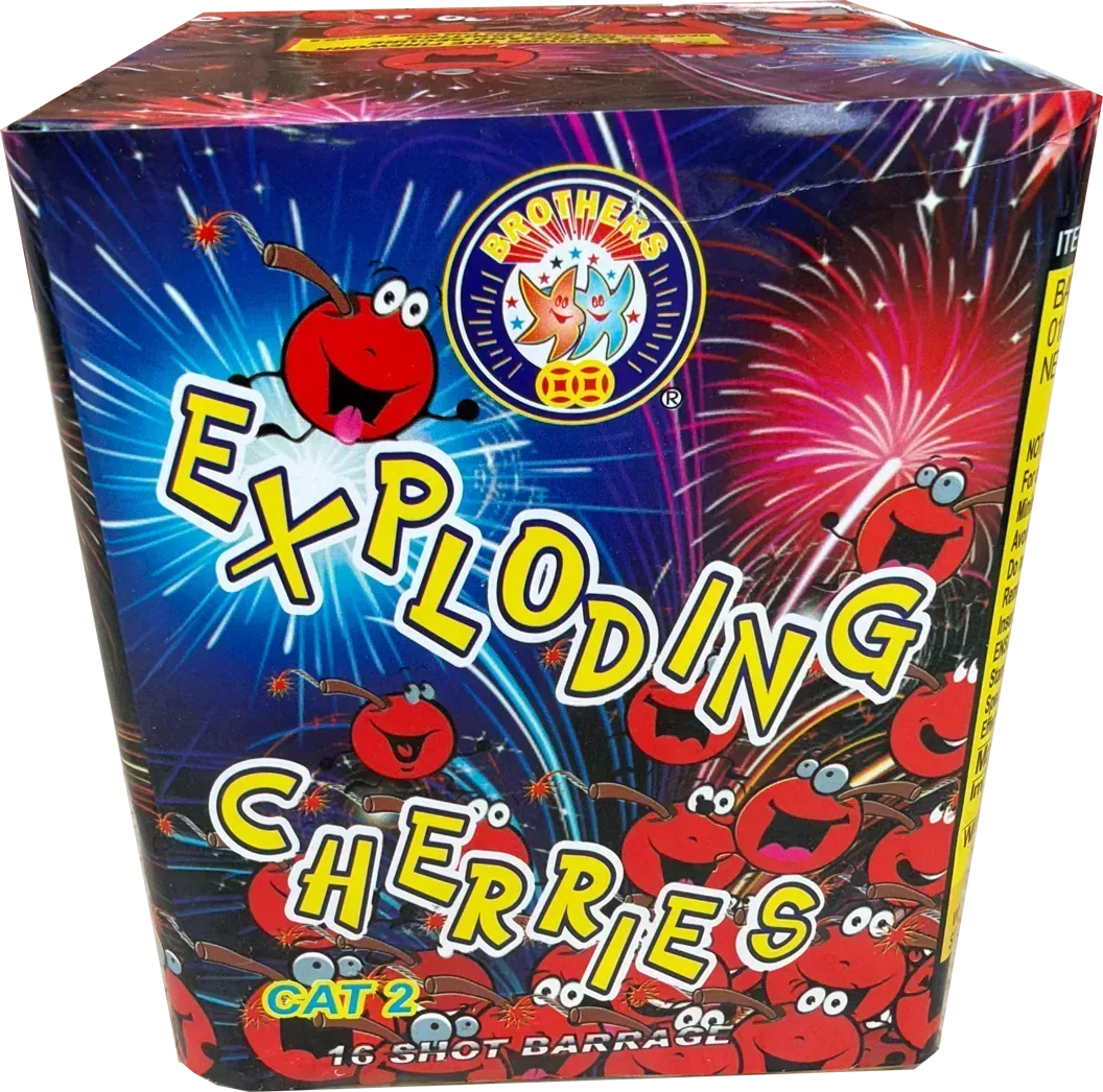 Exploding Cherries firework by Brothers Pyrotechnics