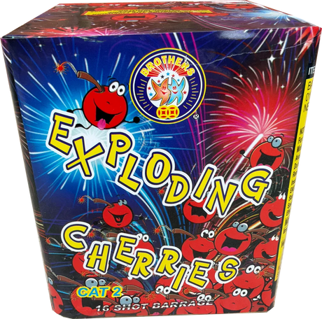 Exploding Cherries firework by Brothers Pyrotechnics