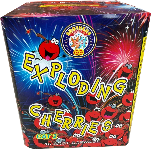 Exploding Cherries firework by Brothers Pyrotechnics