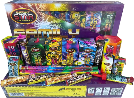 Family Box 18-piece low-noise F2 selection box by Bright Star