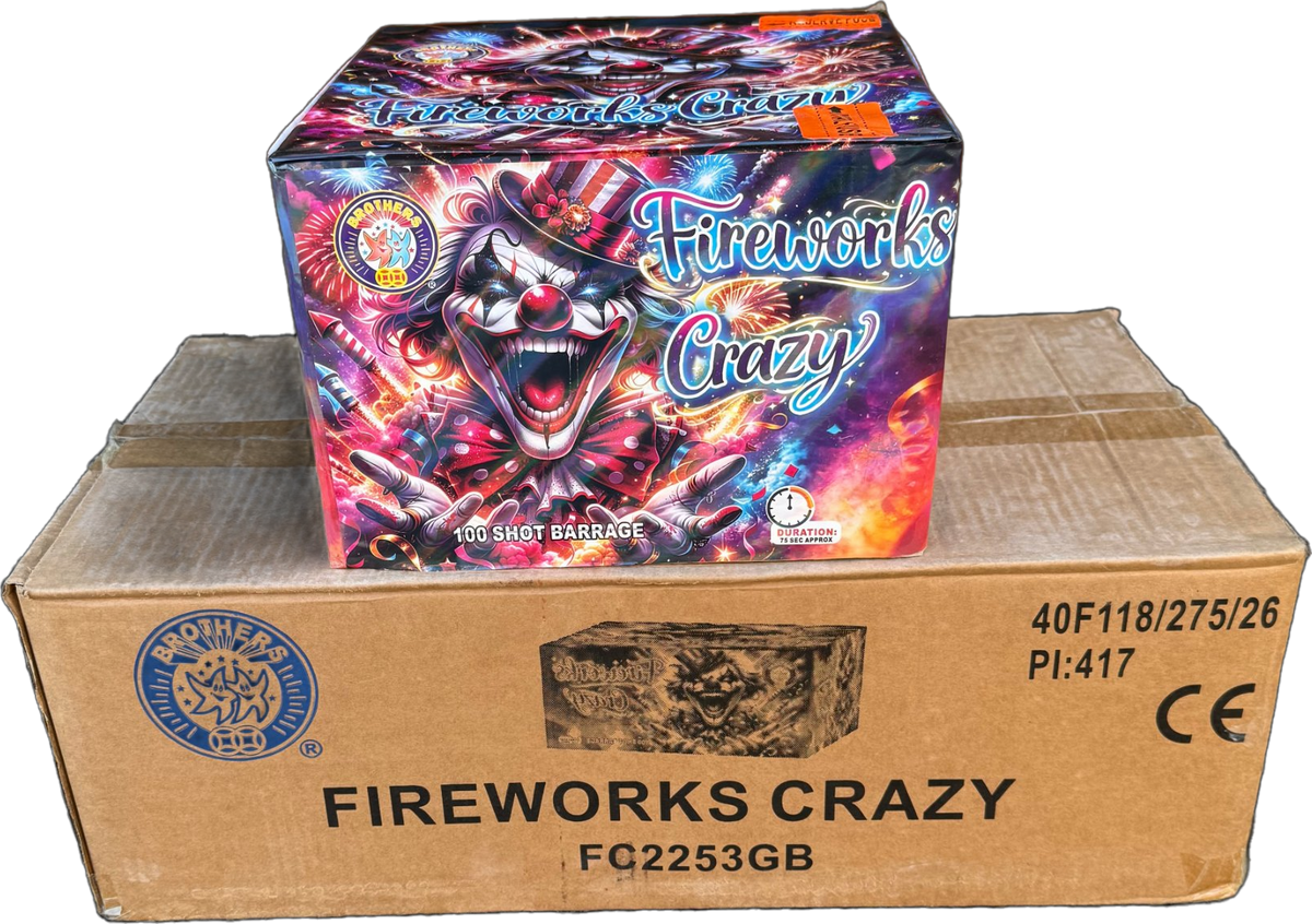 4x Fireworks Crazy