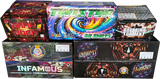 Fearsome Five five-compound complete display firework pack by Galactic Fireworks