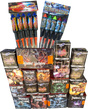 Firestorm Pack 48-piece complete display firework pack by Galactic Fireworks