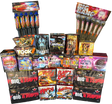 Firework Frenzy 32-piece complete display firework pack by Galactic Fireworks