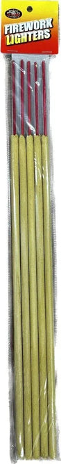 Firework Safety Lighters by Bright Star, pack of 5 portfire-style 48cm lighters