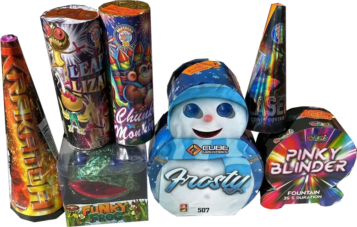 Fountain Selection firework bundle by Mixed