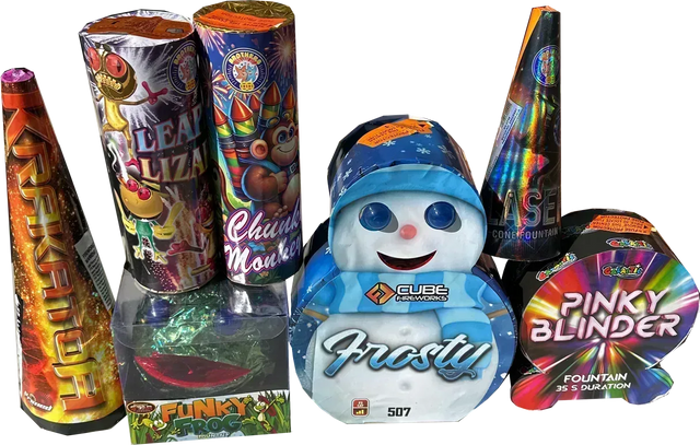 Fountain Selection firework bundle by Mixed