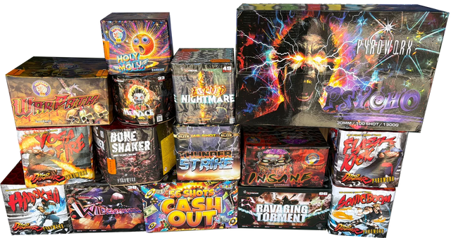 Full Salvo firework by Galactic Fireworks