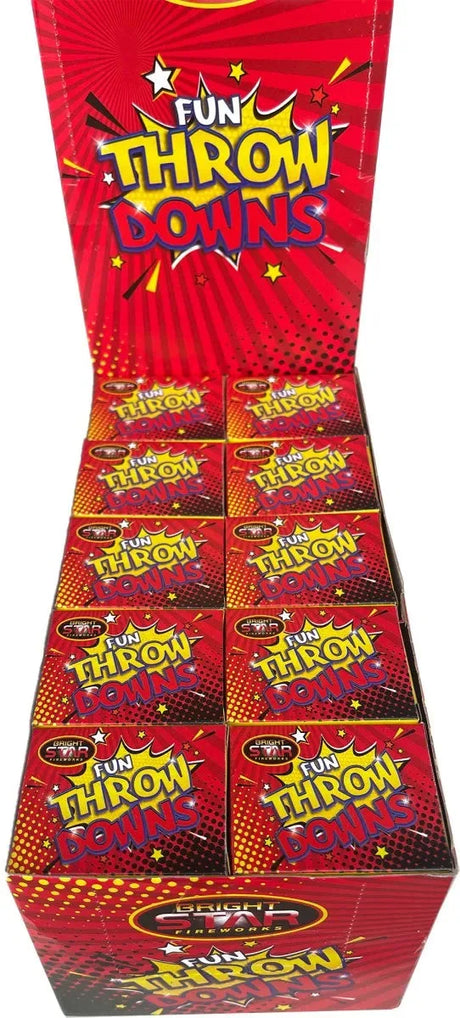 Fun Snaps box of 50 F1 throw-down novelty snaps by Cube Fireworks