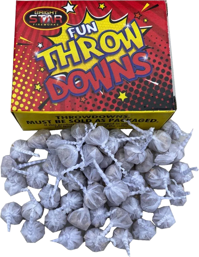 Fun Snaps (Devil Snaps) 50-pack throwdown novelty by Cube Fireworks