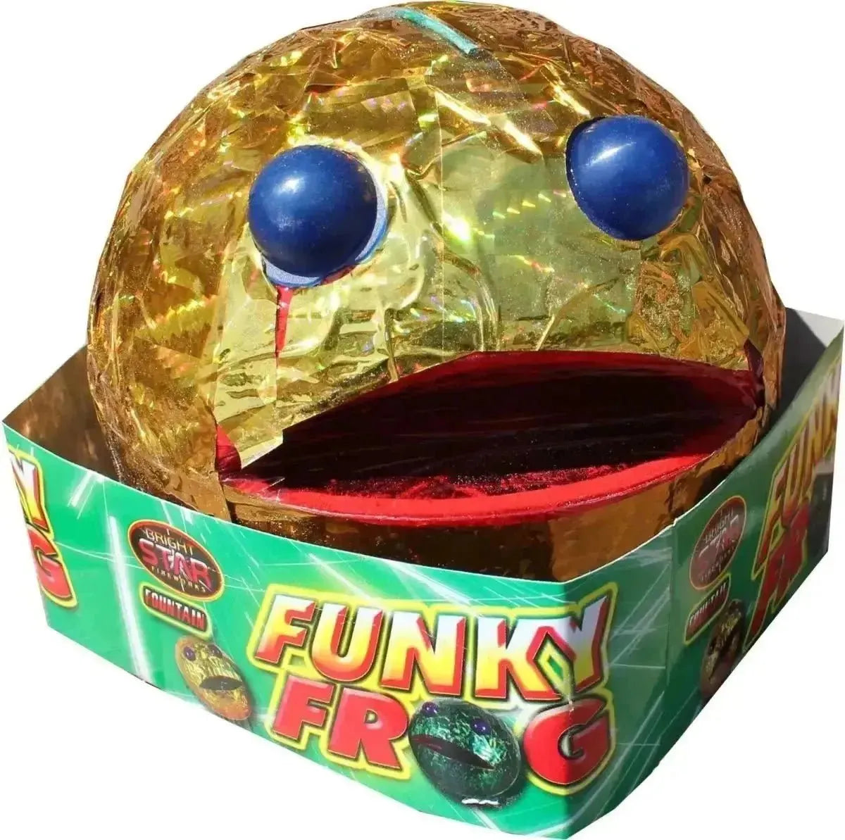 Bright Star Funky Frog F2 Fountain – Galactic Fireworks