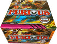 Furious 100-shot F2 cake firework by Black Panther