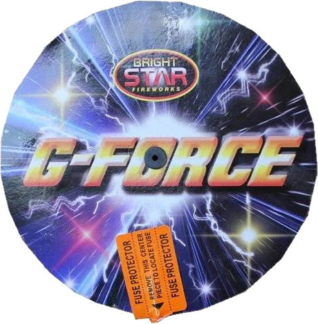 G Force low-noise Catherine wheel firework by Bright Star