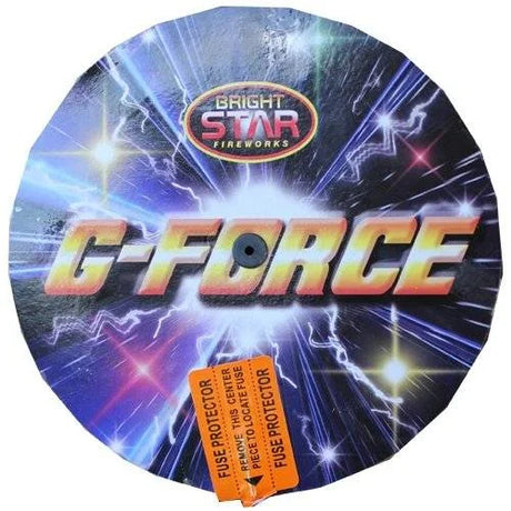 G Force low-noise Catherine wheel firework by Bright Star