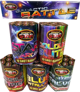 Galactic Battle firework cake pack by Galactic Fireworks