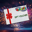 Galactic Fireworks gift card, delivered by email