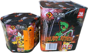 Galaxy Attack and Wasp two-cake F2 deal by Cube Fireworks